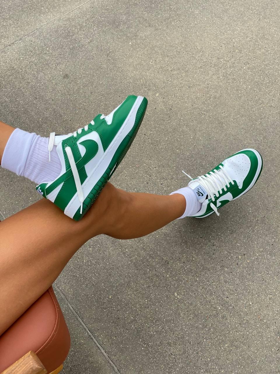Nike SB Dunk Low Green White v2