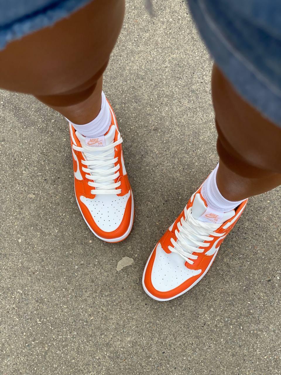Nike SB Dunk Low Orange White