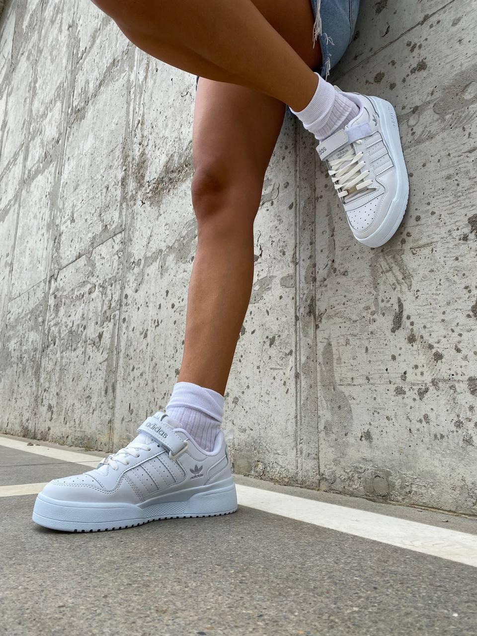 Adidas Forum Full White v2