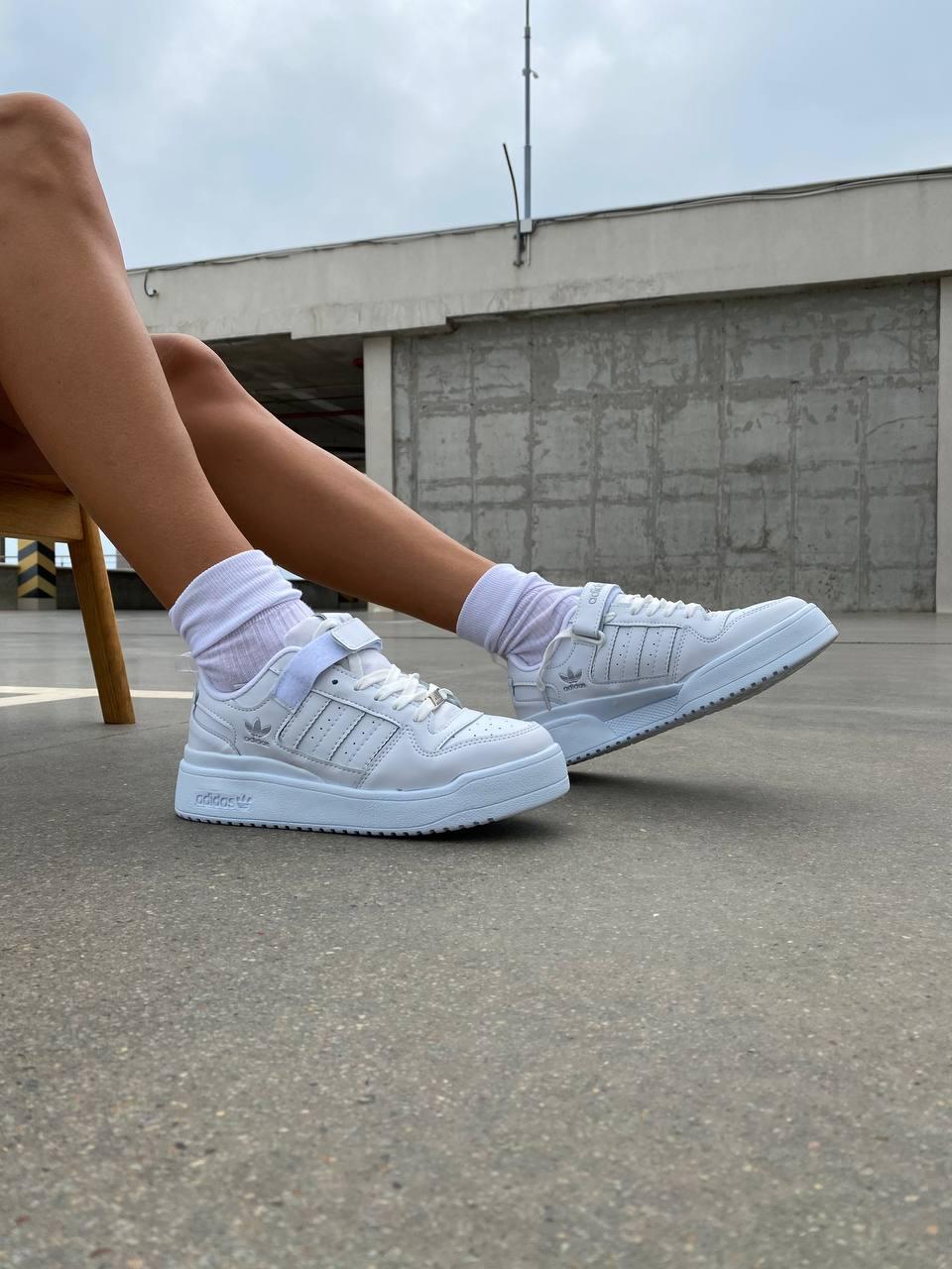 Adidas Forum Full White v2