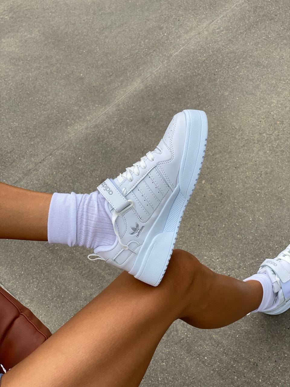 Adidas Forum Full White v2