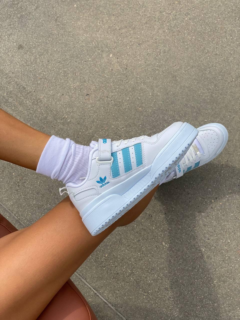 Adidas Forum White Blue