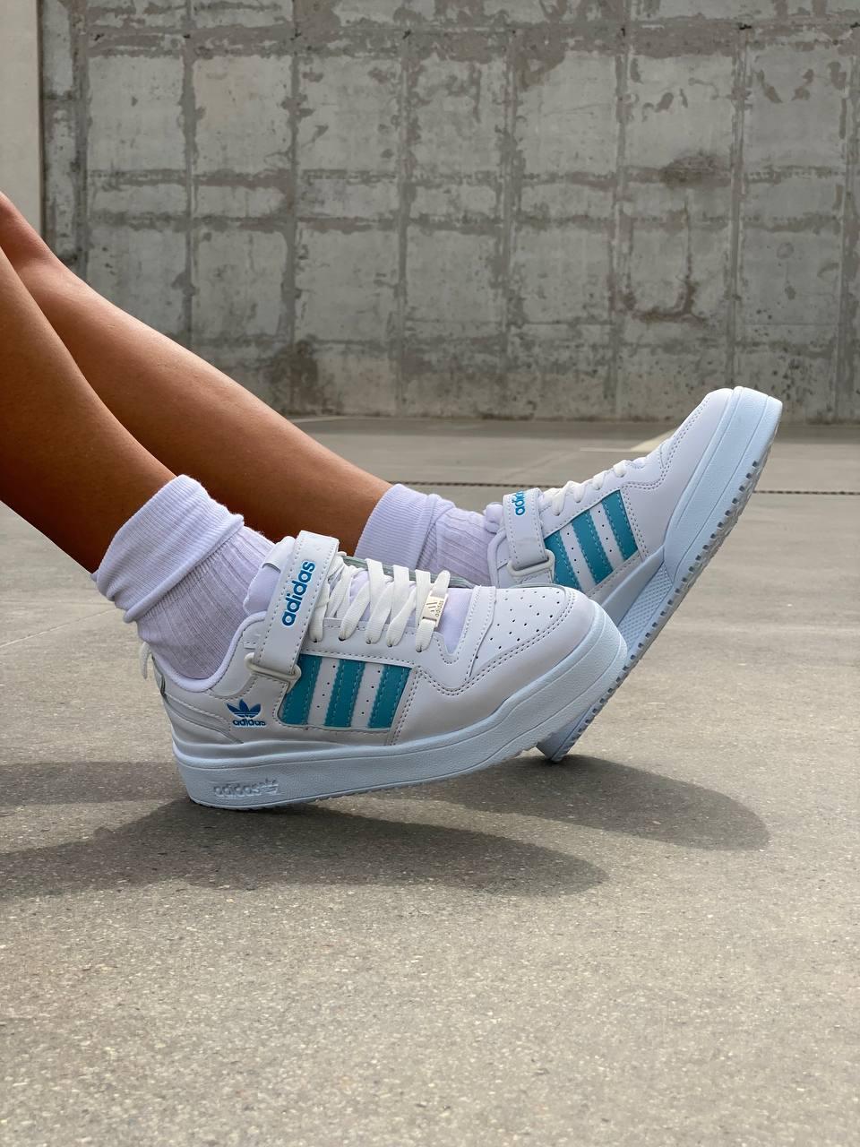 Adidas Forum White Blue