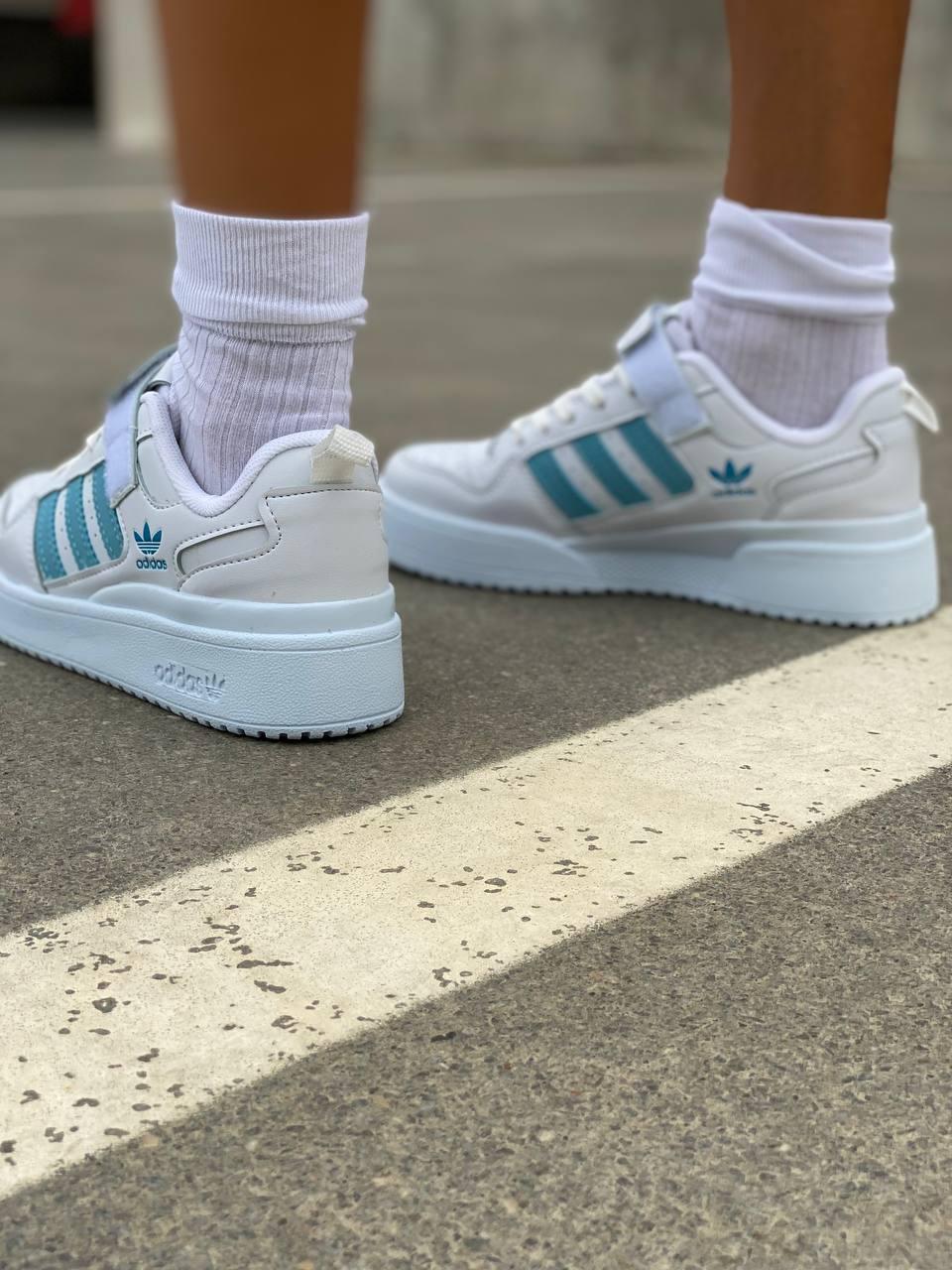 Adidas Forum White Blue