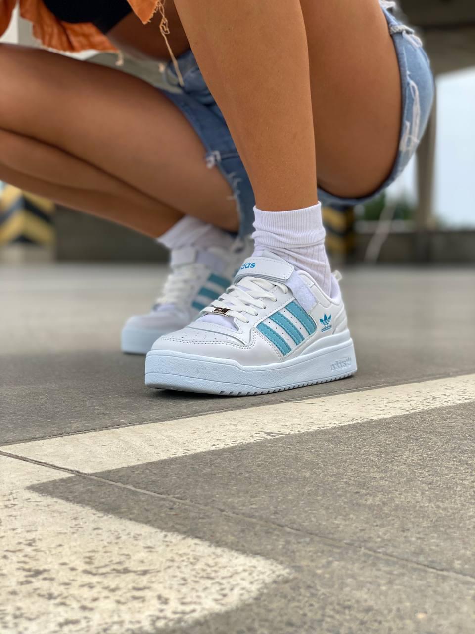 Adidas Forum White Blue