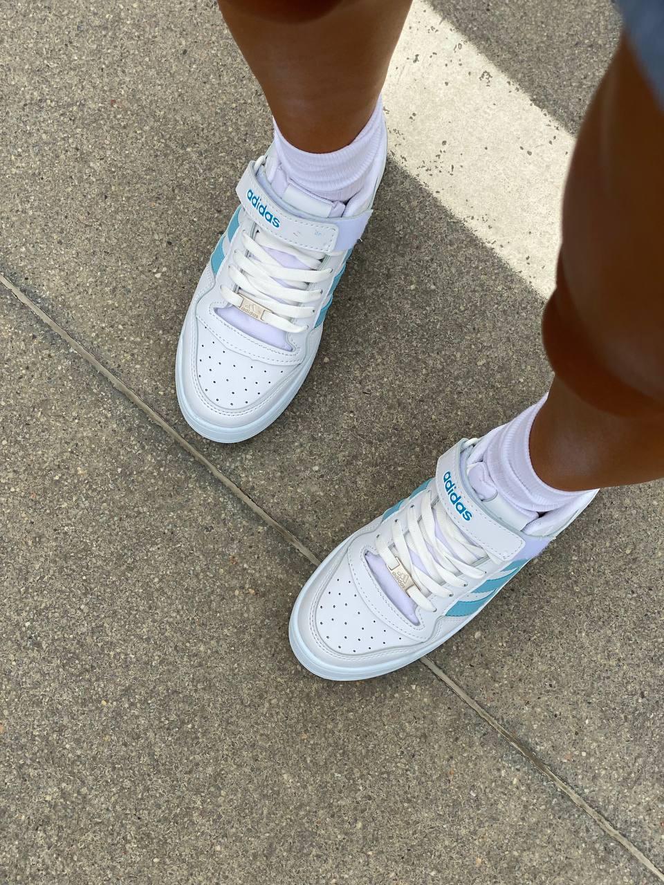 Adidas Forum White Blue