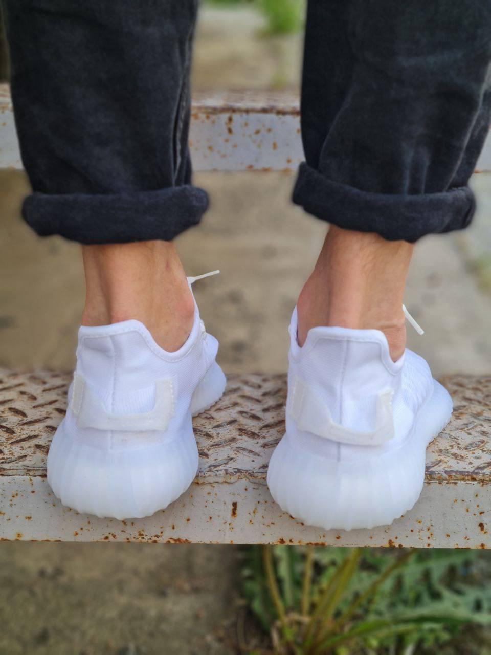 Adidas Yeezy Boost 350 Mono White v2