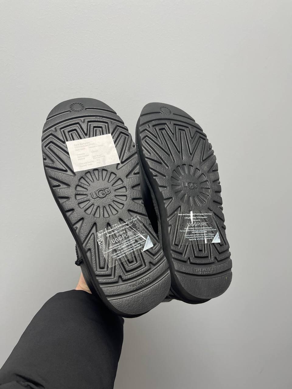 Ugg Ultra Mini Black Leather