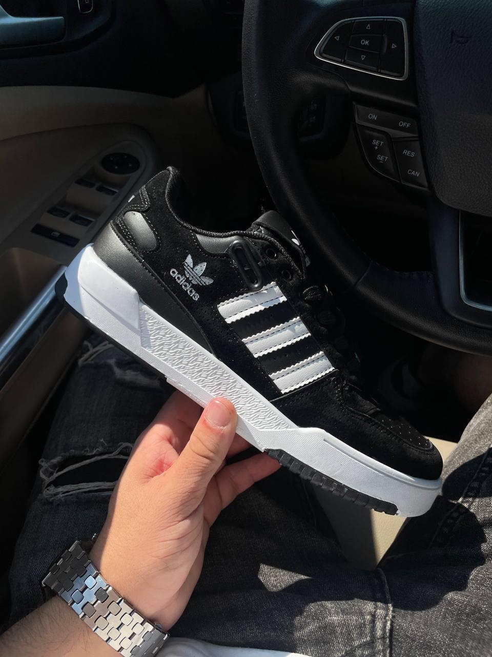 Adidas Forum White Black v2