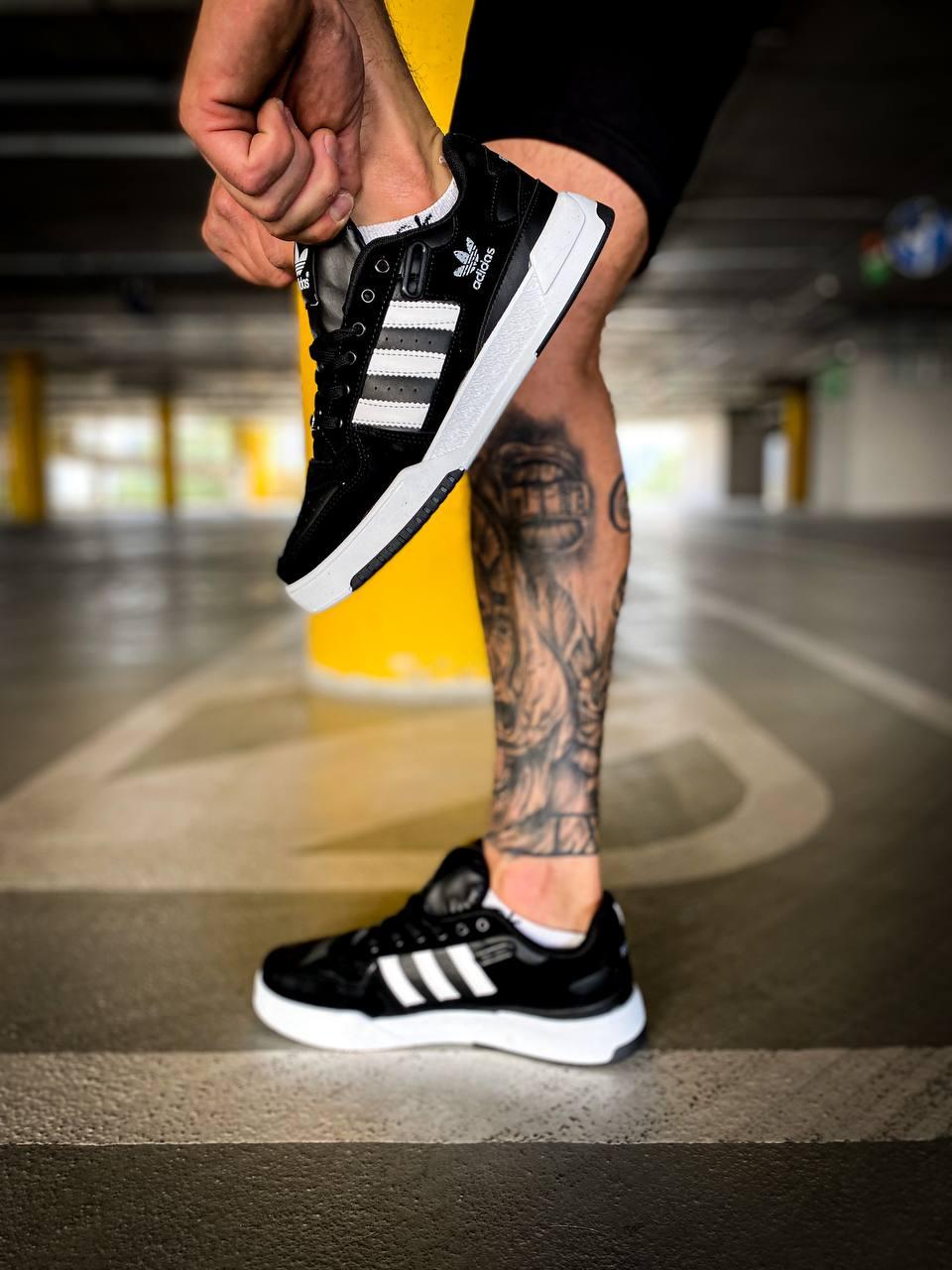 Adidas Forum White Black v2