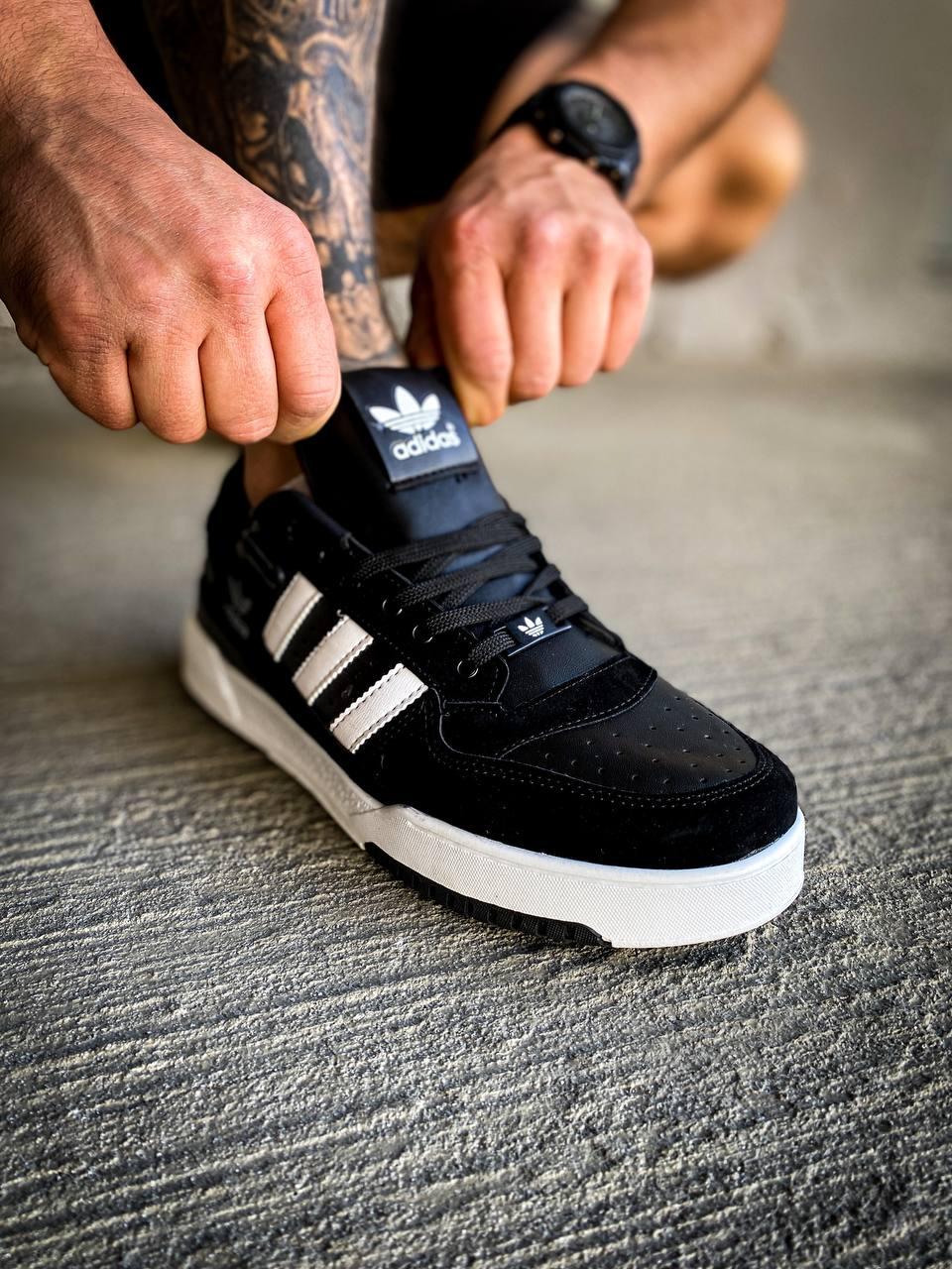 Adidas Forum White Black v2