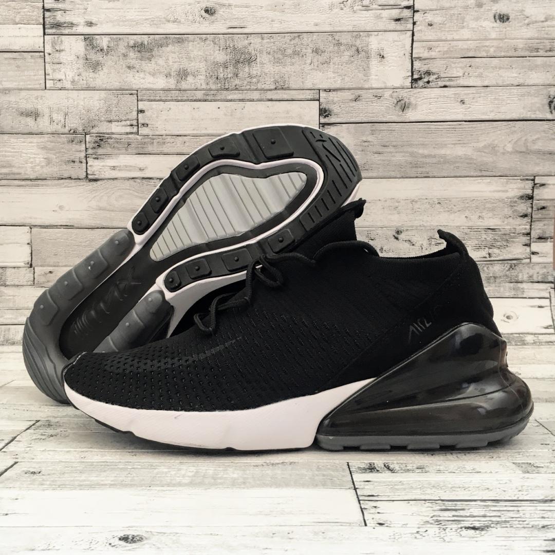 Nike Air Max 270 Flyknit Black White