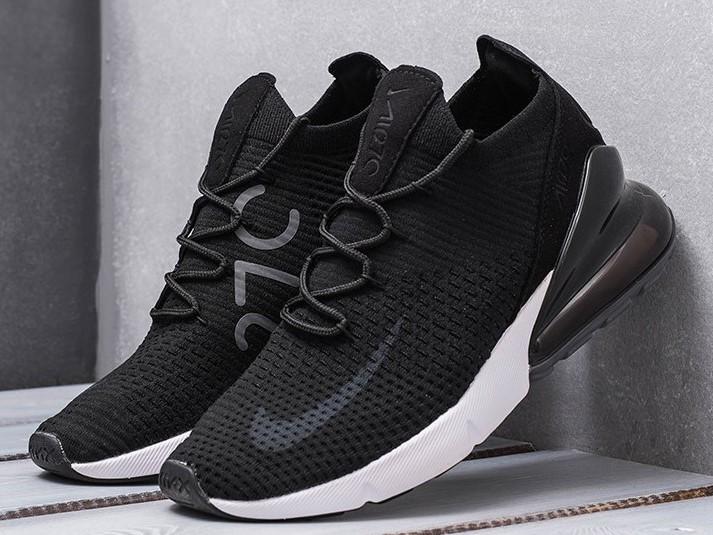 Nike Air Max 270 Flyknit Black White