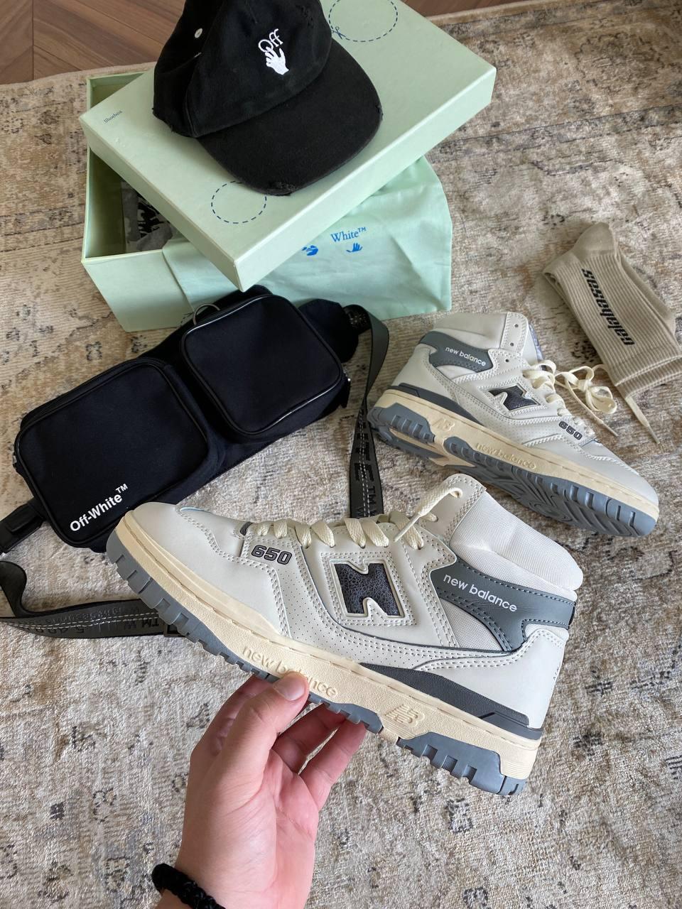 New Balance 650 Hight Leone Dore Grey
