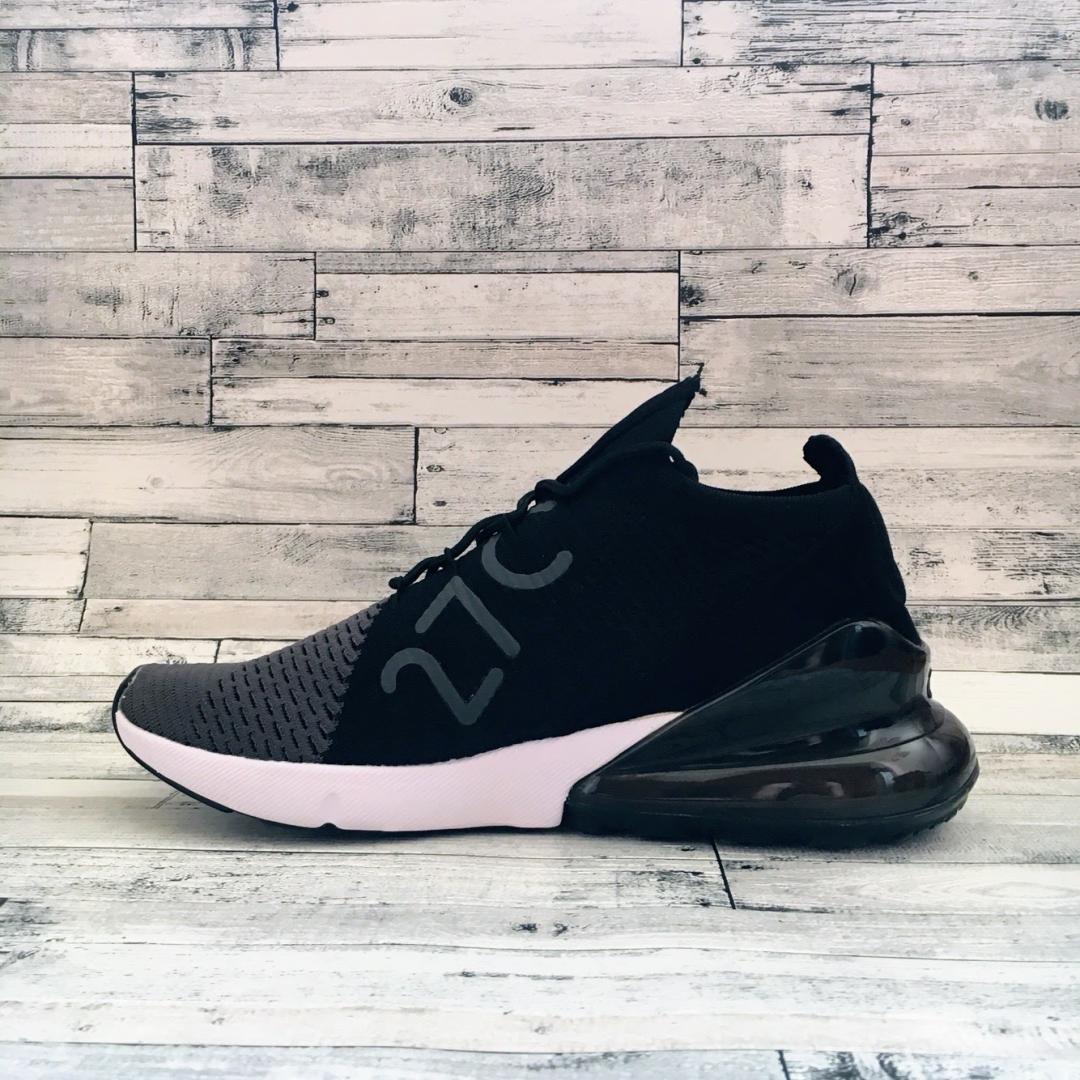 Nike Air Max 270 Flyknit Black Grey White