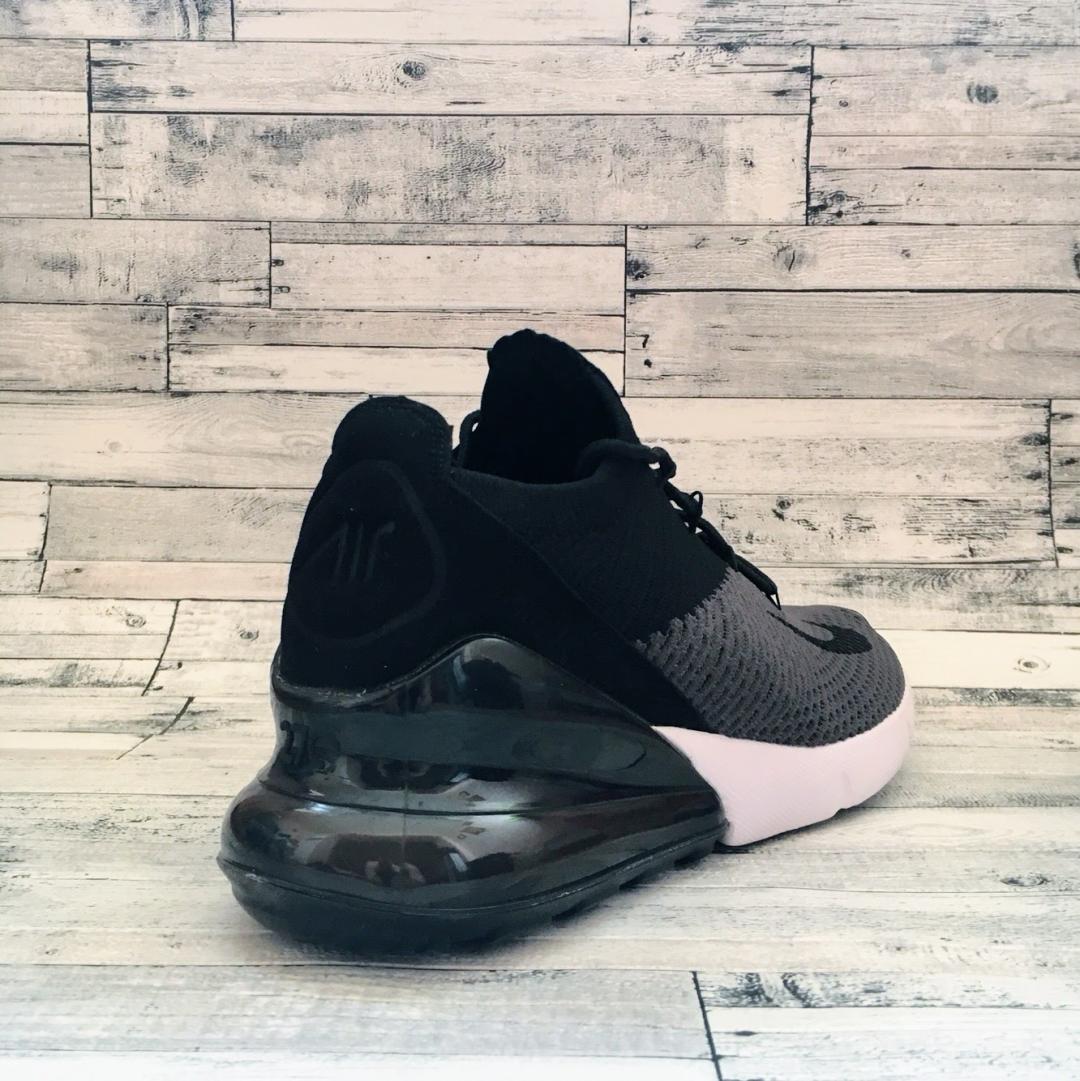 Nike Air Max 270 Flyknit Black Grey White