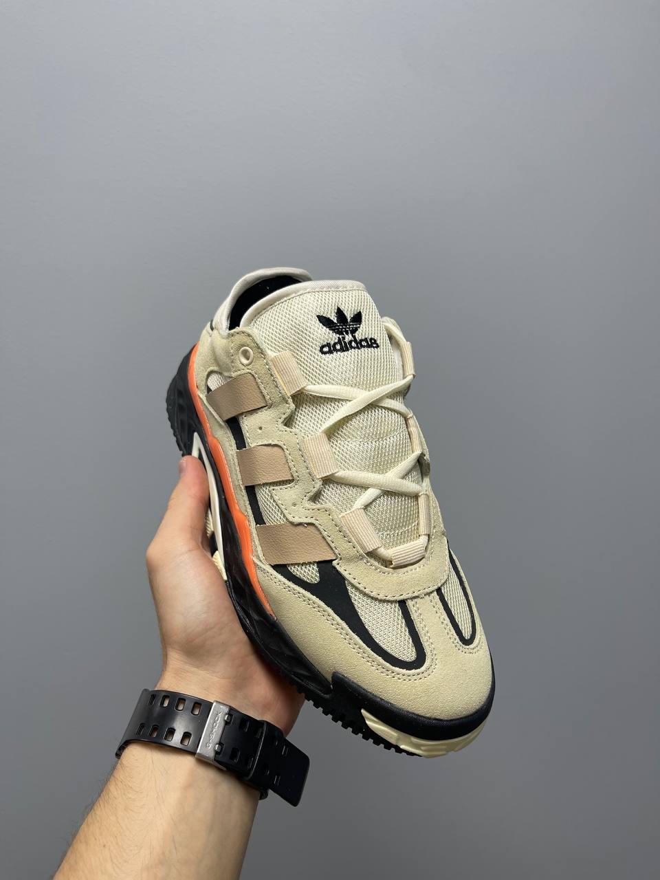 Adidas Niteball Beige Black Orange v2