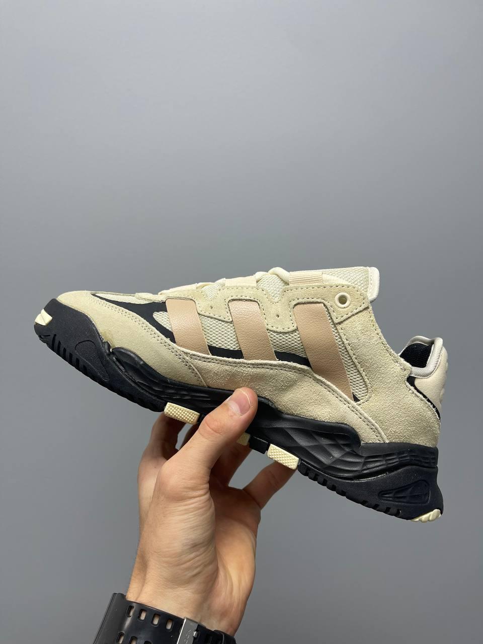 Adidas Niteball Beige Black Orange v2