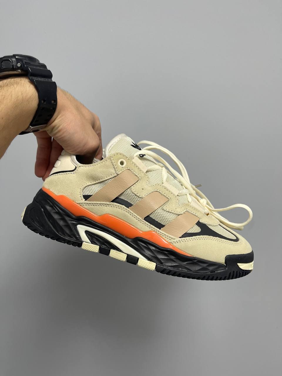 Adidas Niteball Beige Black Orange v2
