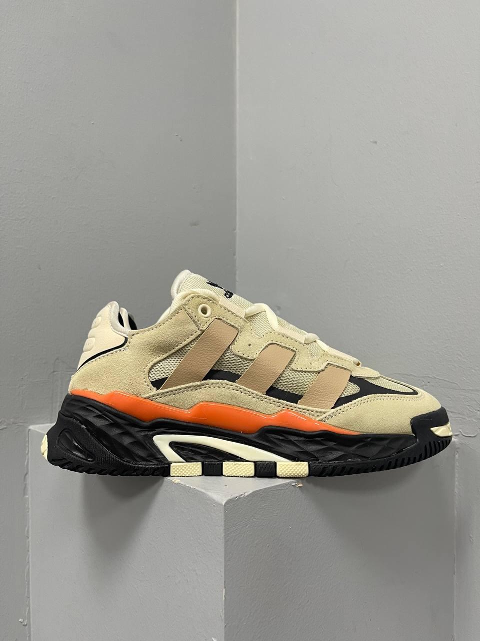 Adidas Niteball Beige Black Orange v2