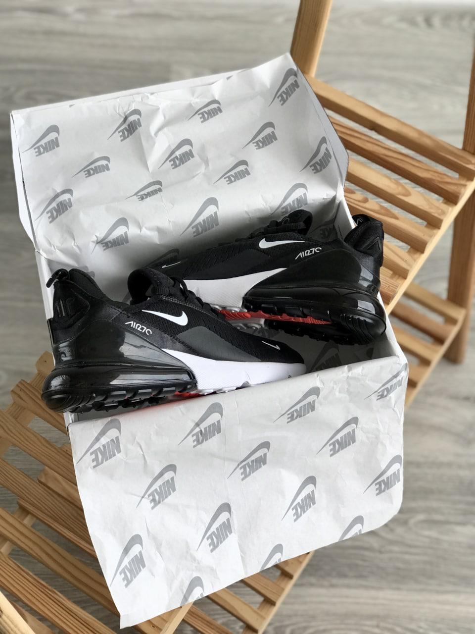 Nike Air Max 270 Black White v2