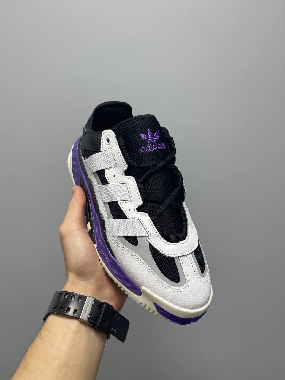 Adidas Niteball White Black Violet v3