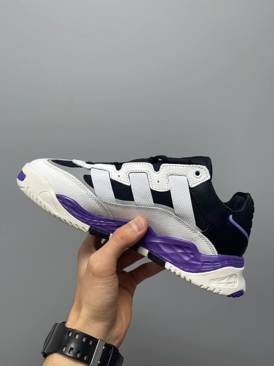 Adidas Niteball White Black Violet v3