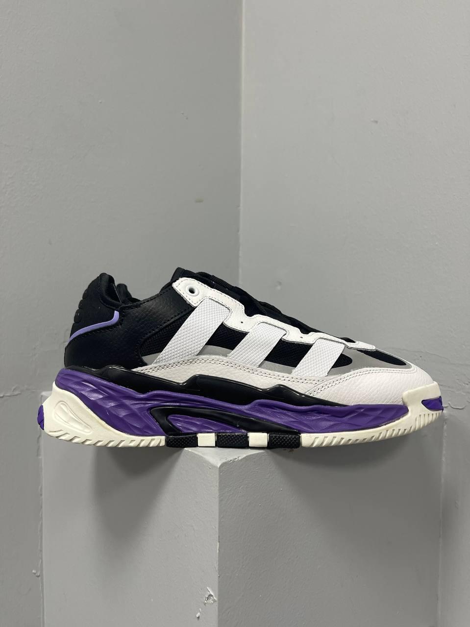 Adidas Niteball White Black Violet v3