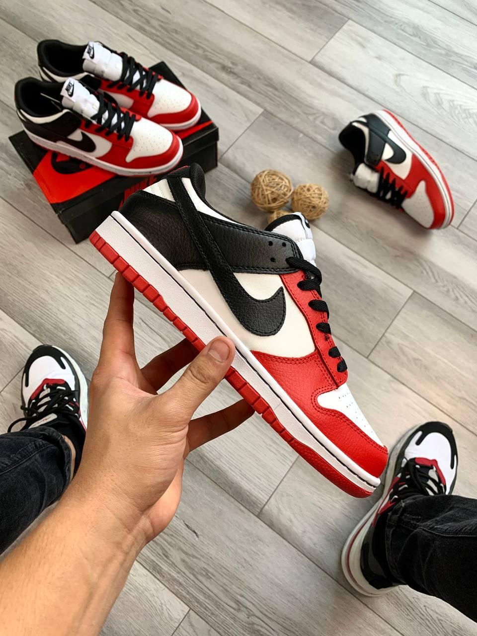 Nike SB Dunk Low Black Red