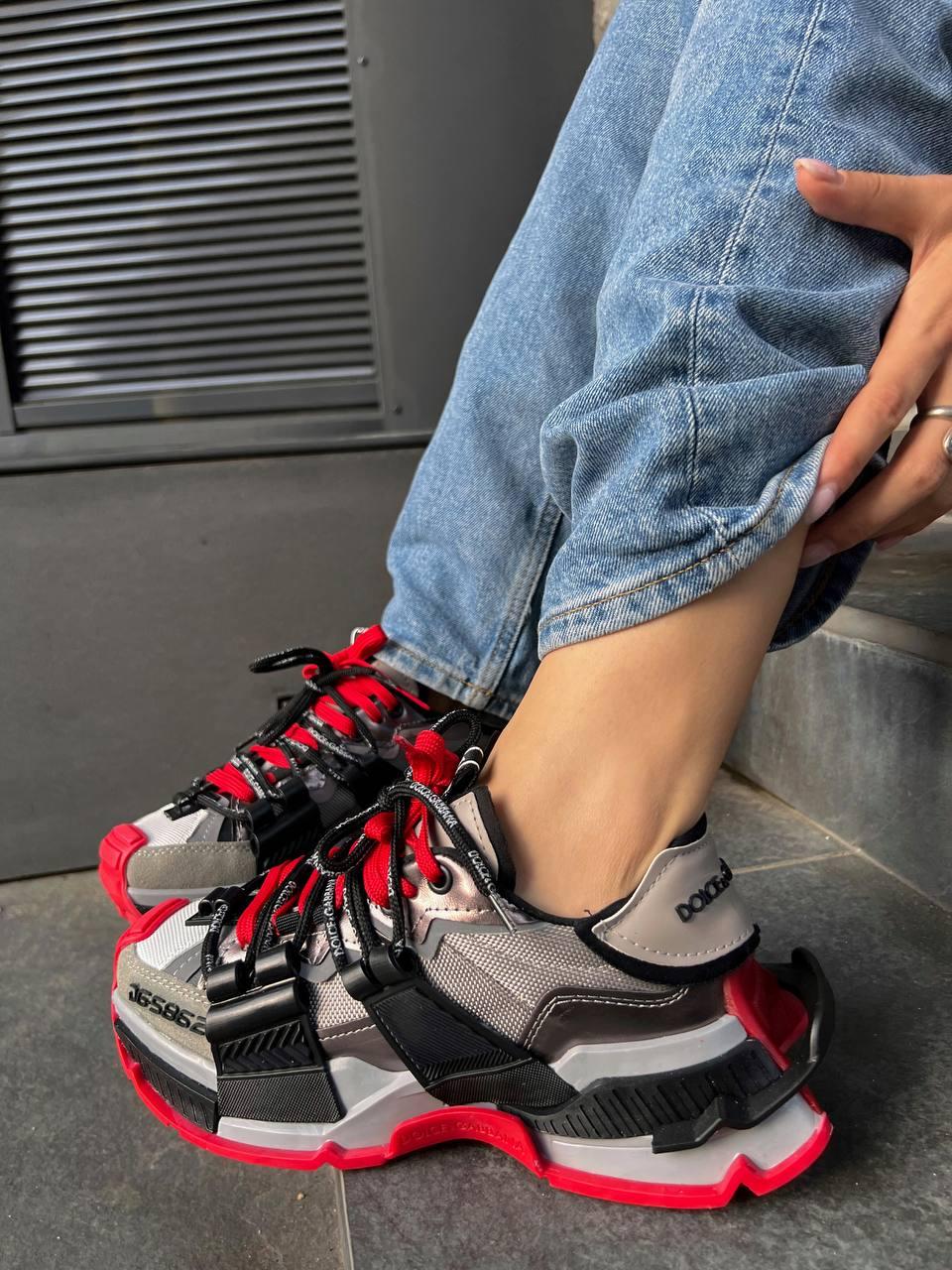Dolce & Gabbana Space Red Black Grey