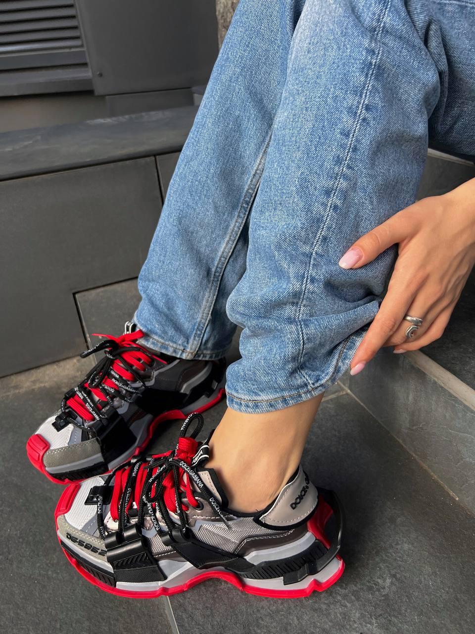 Dolce & Gabbana Space Red Black Grey