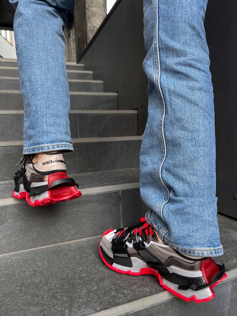 Dolce & Gabbana Space Red Black Grey