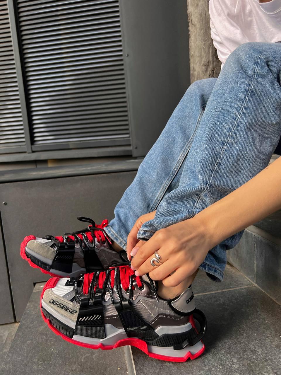 Dolce & Gabbana Space Red Black Grey