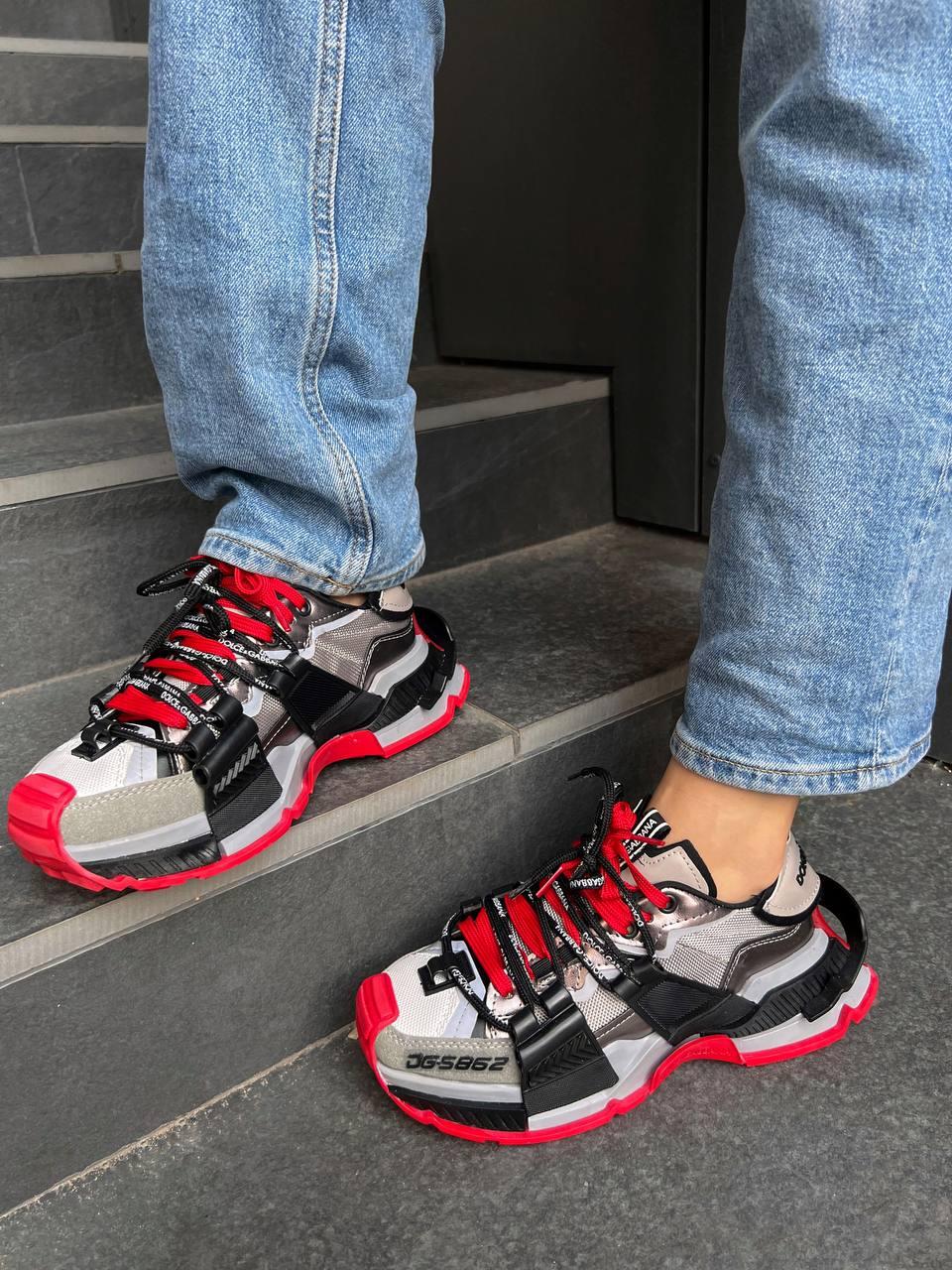 Dolce & Gabbana Space Red Black Grey
