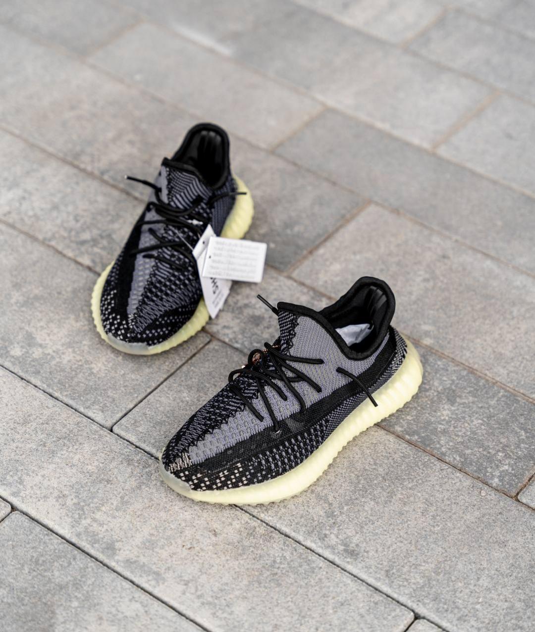 Adidas Yeezy Boost 350 V2 Black Green Reflective