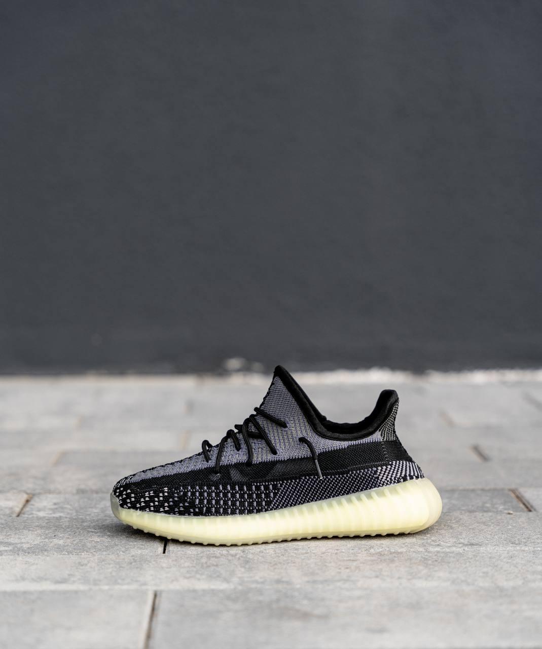 Adidas Yeezy Boost 350 V2 Black Green Reflective