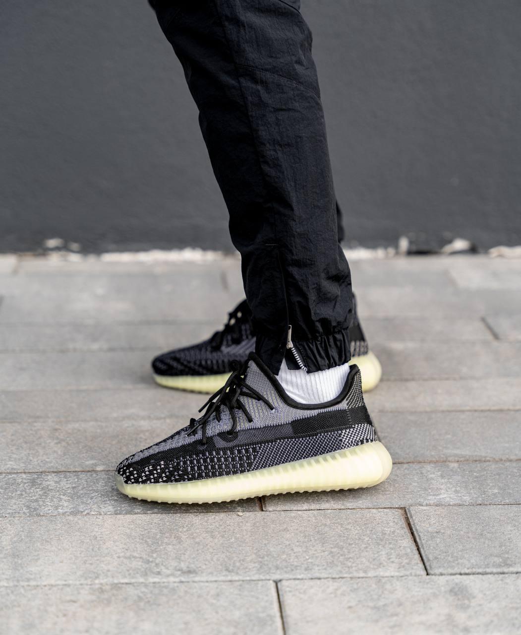 Adidas Yeezy Boost 350 V2 Black Green Reflective