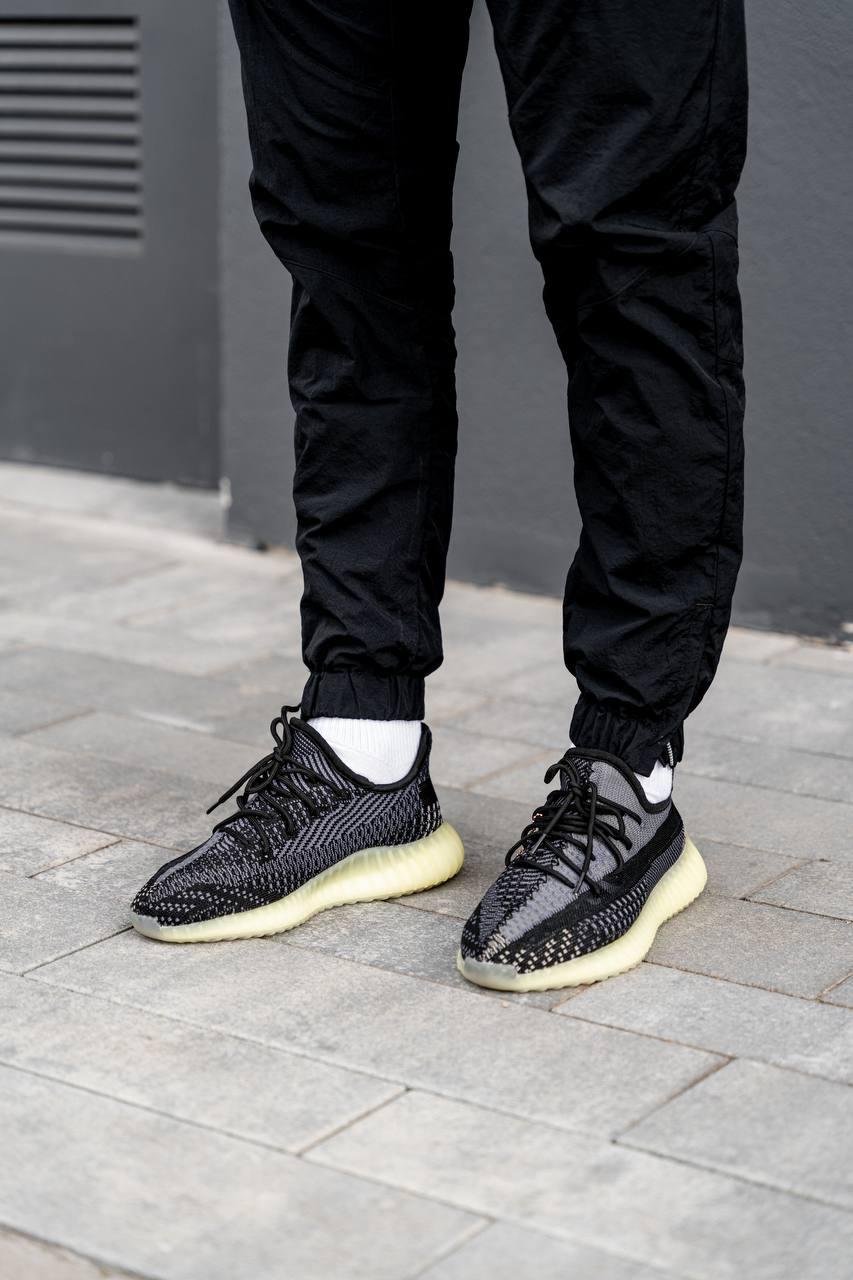 Adidas Yeezy Boost 350 V2 Black Green Reflective