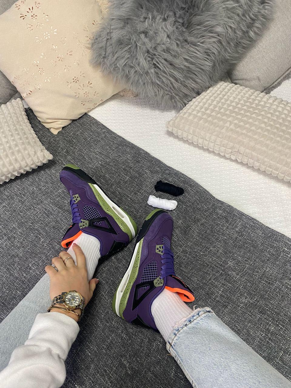 Nike Air Jordan Retro 4 Canyon Purple