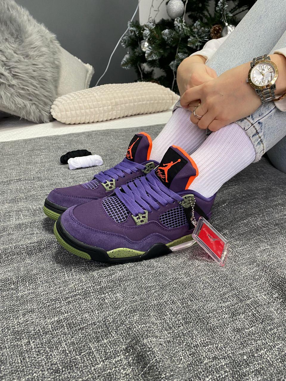 Nike Air Jordan Retro 4 Canyon Purple