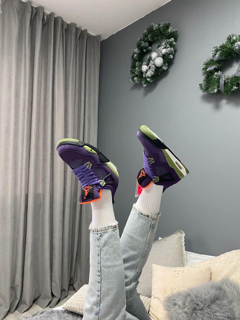 Nike Air Jordan Retro 4 Canyon Purple