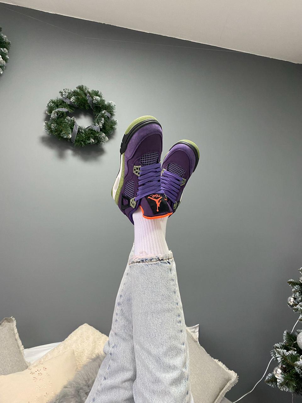 Nike Air Jordan Retro 4 Canyon Purple