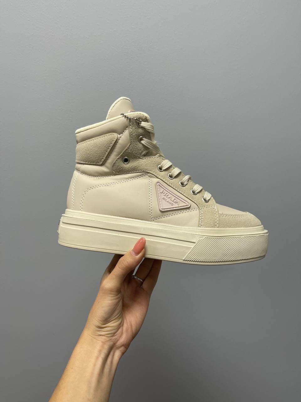 Prada Re-Nylon Bryshed High Beige v2