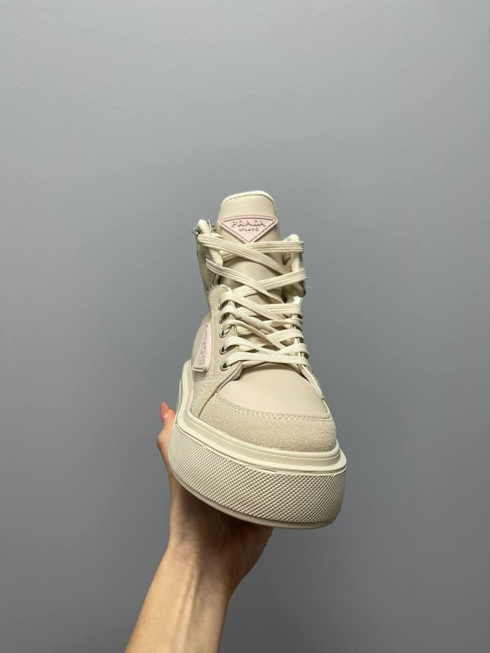 Prada Re-Nylon Bryshed High Beige v2