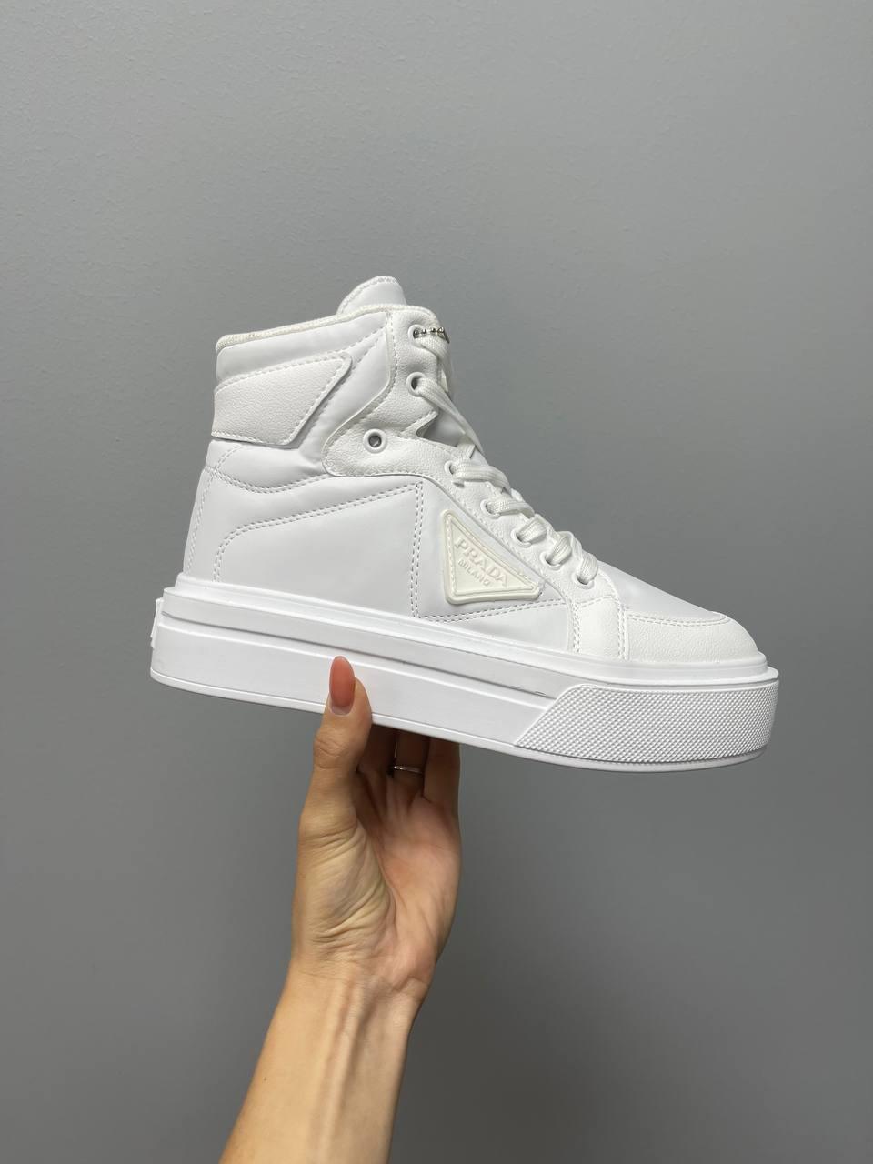 Prada Re-Nylon Bryshed High White