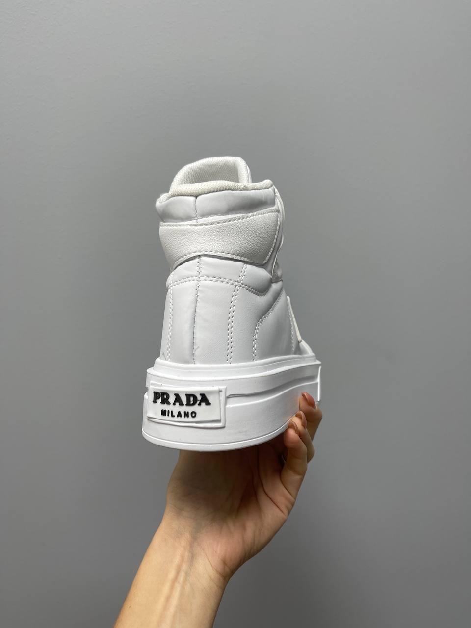 Prada Re-Nylon Bryshed High White