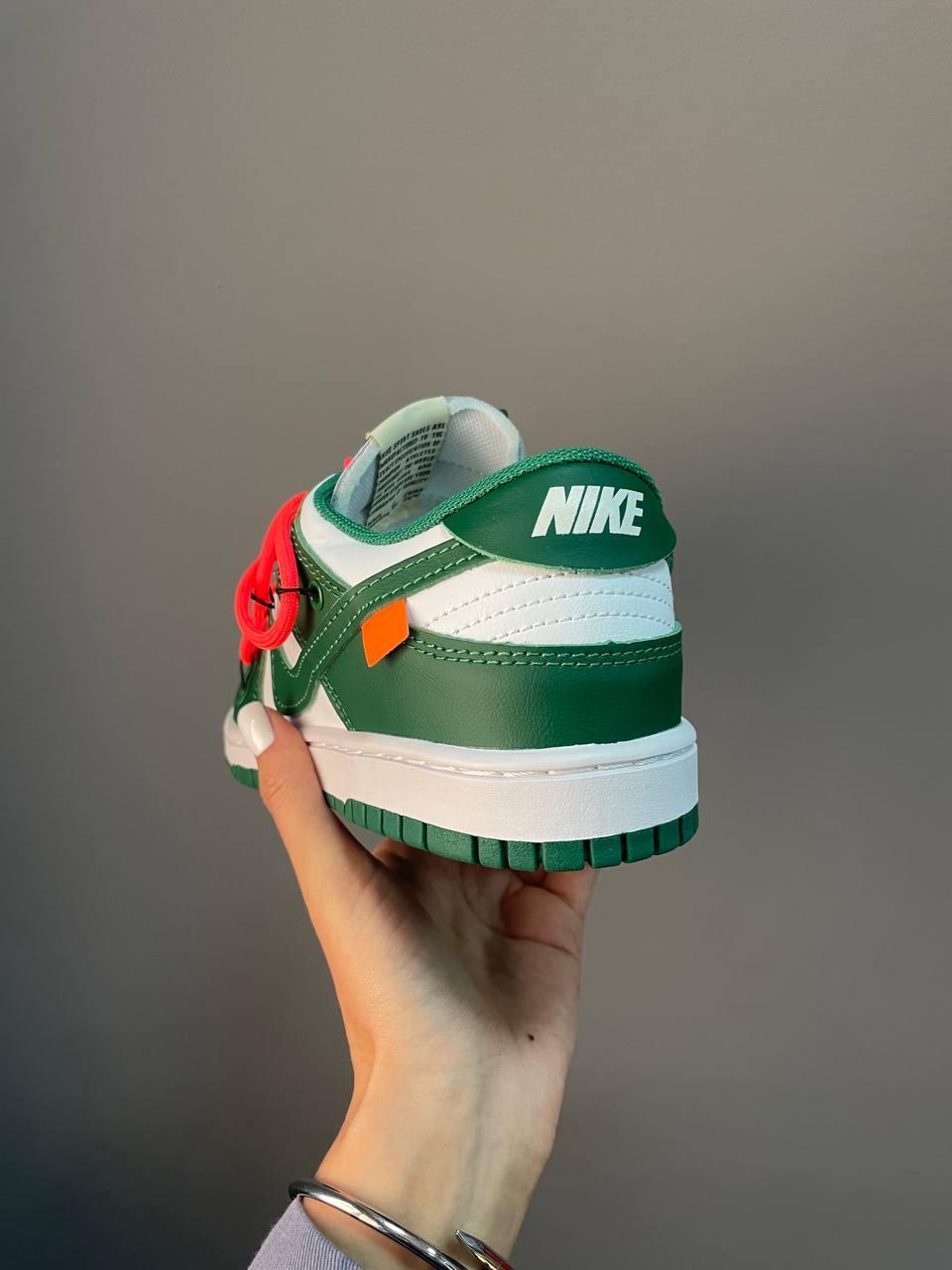 Nike SB Dunk x Off White Pine Green