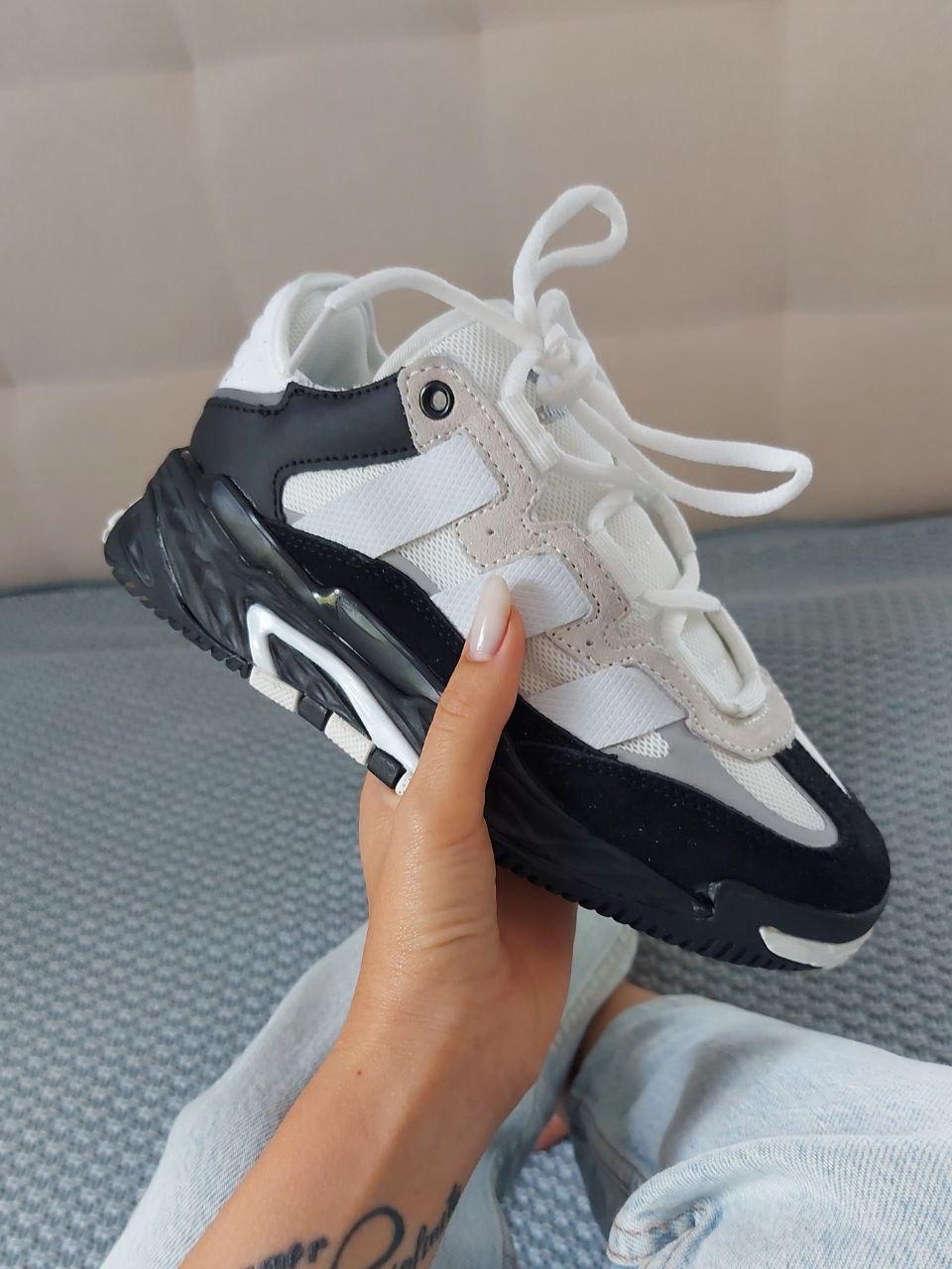 Adidas Niteball White Black v3