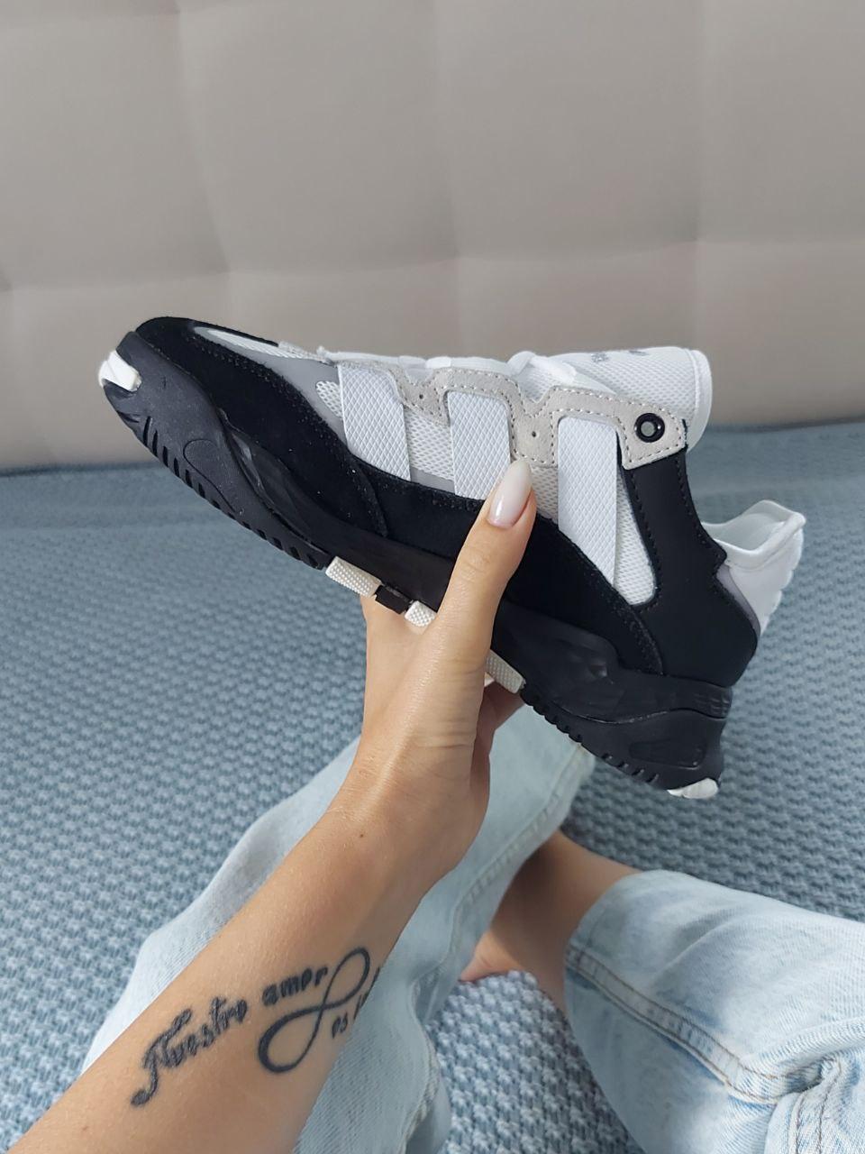 Adidas Niteball White Black v3