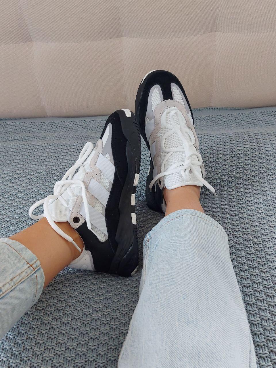 Adidas Niteball White Black v3
